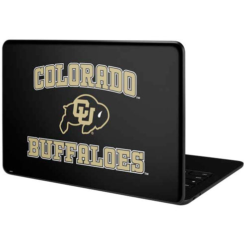 University of Colorado CU Logo on Gold Google Pixelbook Go Skin